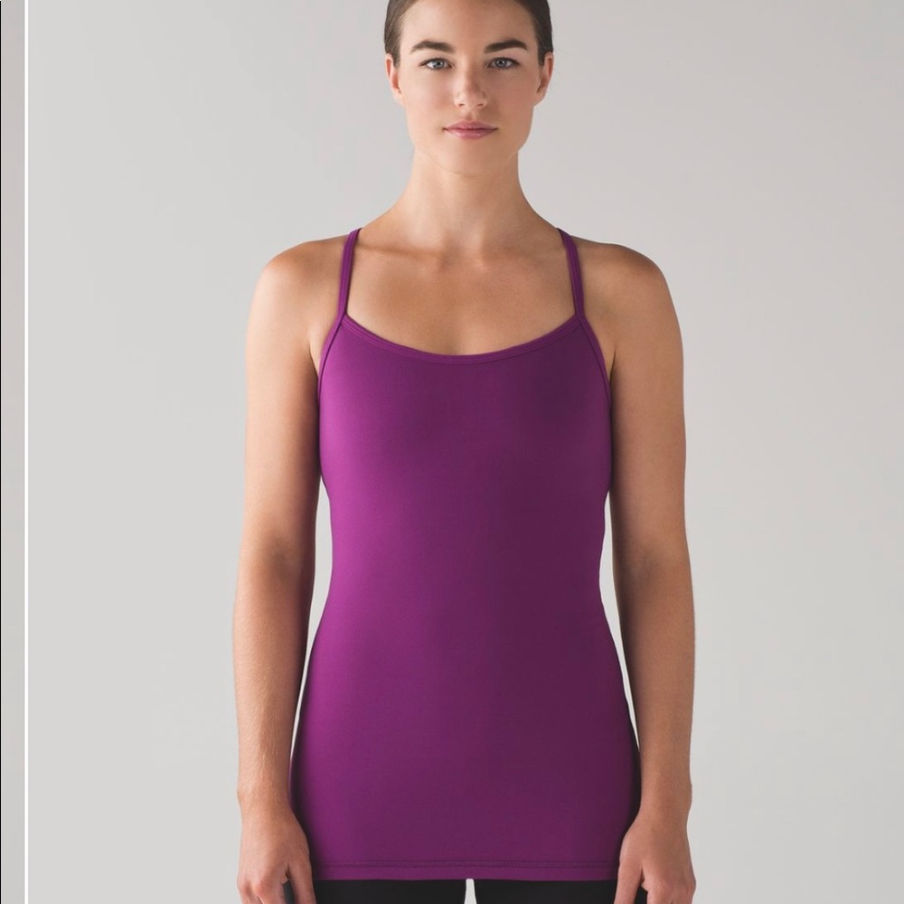 Lululemon Power Y Tank (New) in Aurora